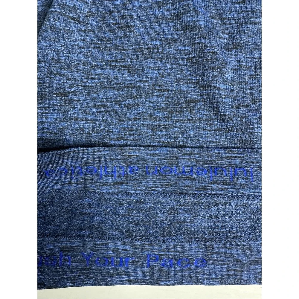Lululemon Swiftly Tech Short Sleeve Crew Color Cerulean Blue Size 8